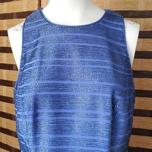 Lillie Rubin beaded zip up top